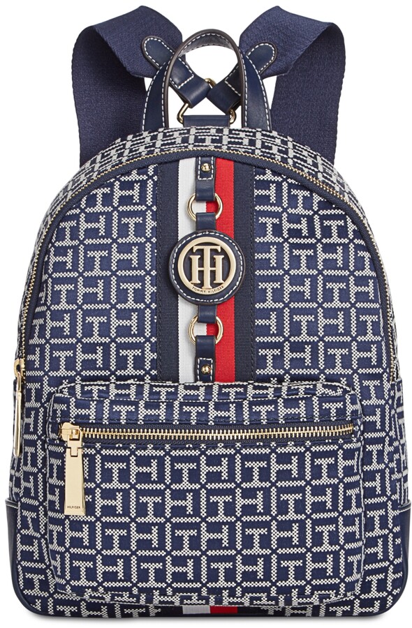 Tommy Hilfiger Jaden Monogram Jacquard Backpack ShopStyle