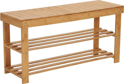 Castagna Wood Storage Bench