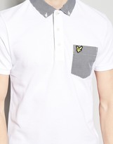 Thumbnail for your product : B.young Lyle & Scott Vintage Polo with Contrast Collar