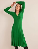 Thumbnail for your product : Boden Twist Front Knitted Midi Dress