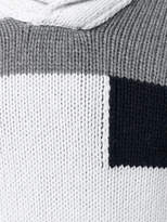 Thumbnail for your product : Cruciani patchwork knit jumper
