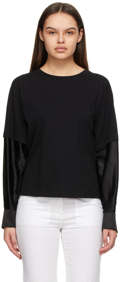 cute black long sleeve shirt