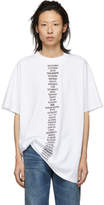 Thumbnail for your product : Vetements White Translated T-Shirt