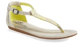 Thumbnail for your product : Toms 'Playa' T-Strap Flat Sandal