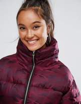Thumbnail for your product : ASOS DESIGN Puffer Coat in Camo