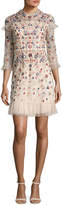 Thumbnail for your product : Needle & Thread Posy Embroidered Tulle Dress, Pink