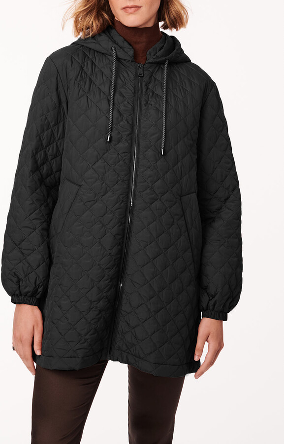 Bernardo Quilted Swing Coat ShopStyle