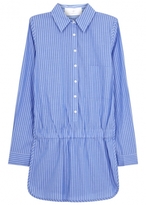 Thumbnail for your product : Thakoon Blue striped cotton playsuit