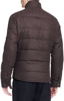 Thumbnail for your product : Brunello Cucinelli Down-Fill Shirt Jacket, Brown