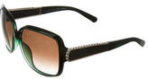Thumbnail for your product : Chloé Oversize Logo Sunglasses w/ Tags