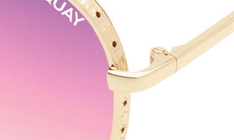 Quay Starry Eyed 52mm Aviator Sunglasses