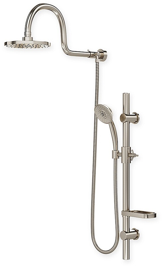 Pulse Shower Spas Pulse Aqua Rain Shower System In Brushed Nickel