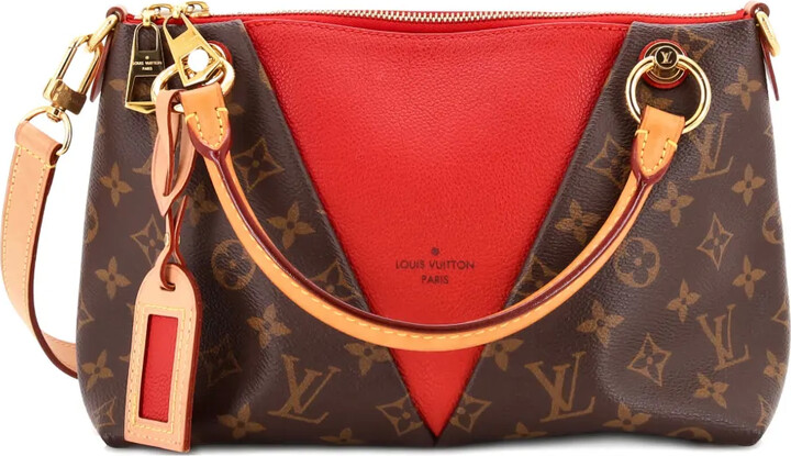 Louis Vuitton Pre-Owned V Monogram Canvas and Leather BB tote bag