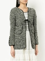 Thumbnail for your product : Chanel Pre Owned 1994 Flocked Tied Cardigan