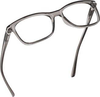 Black Full Rim Rectangle ThinOptics Go-Reader Glasses With Case Reading  Eyeglasses (Only For +1.50 Power)