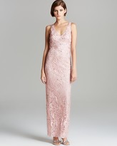 Thumbnail for your product : Sue Wong V Neck Gown - Sleeveless