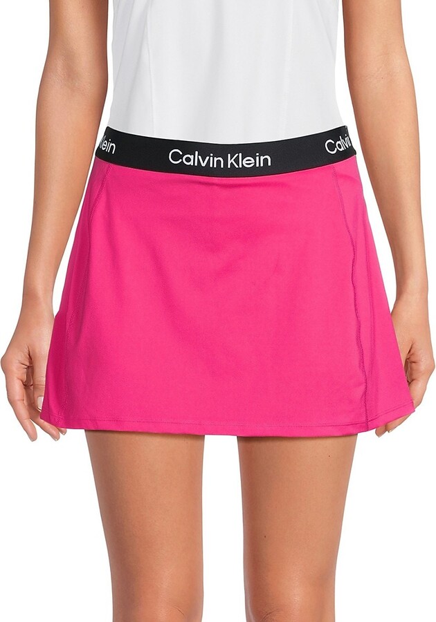 Calvin Klein Performance Women's A-Line Logo Skort - ShopStyle Activewear  Shorts