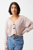 Thumbnail for your product : Cotton On Twisted Sister Rib Button Cardigan