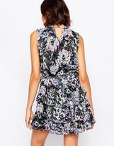Thumbnail for your product : Greylin Chennai Silk Floral Printed Dress