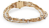Thumbnail for your product : Marco Bicego Mini Marrakech Diamond & 18K Yellow Gold Multi-Row Bracelet