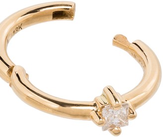 Lizzie Mandler Fine Jewelry Diamond Hoop Earring