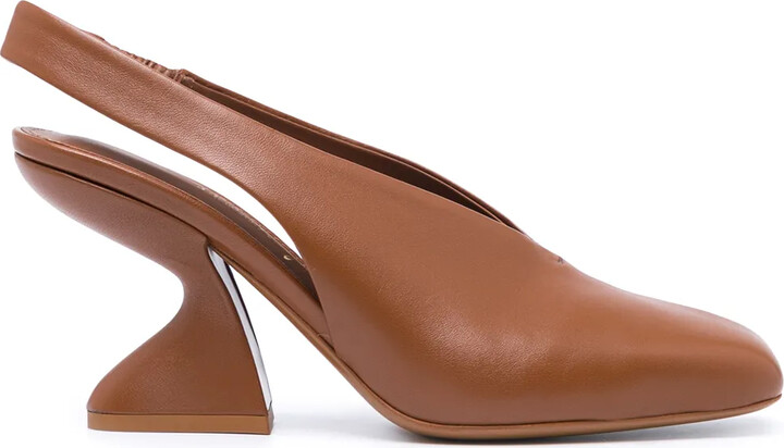 Ferragamo 85mm Sloane chunky-heel pumps