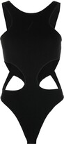 Thumbnail for your product : Timothy Han / Edition Cut-Out Merino Wool Bodysuit