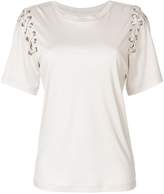 Isabel Marant lace-up sleeve T-shirt 