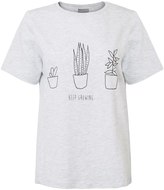 Thumbnail for your product : Oliver Bonas Keep Growing Placement T-Shirt