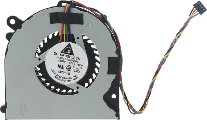 Notebook Cooler Fan Mechanical Laptop Radiator for HP 260 G1 G2 DM PC KSB0505HA-C 5V 0.368A 4 pin CPU Cooling Fan