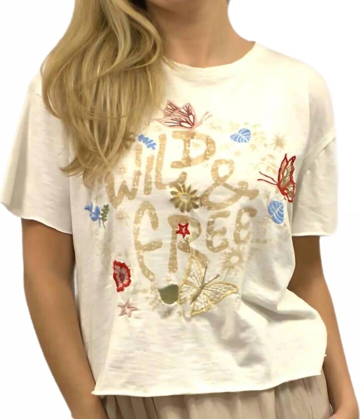 Kyla Seo Vera Tee In Ivory