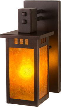 Meyda Lighting Roylance CraftsmanMission 1 - Light Armed Sconce