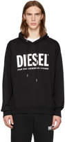 Thumbnail for your product : Diesel Black S-Division-Logo Hoodie