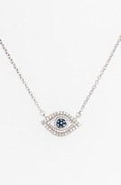 Thumbnail for your product : Adina Reyter 'Evil Eye' Diamond & Sapphire Pendant Necklace