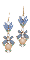 Thumbnail for your product : Adia Kibur Floral Crystal Drop Earrings