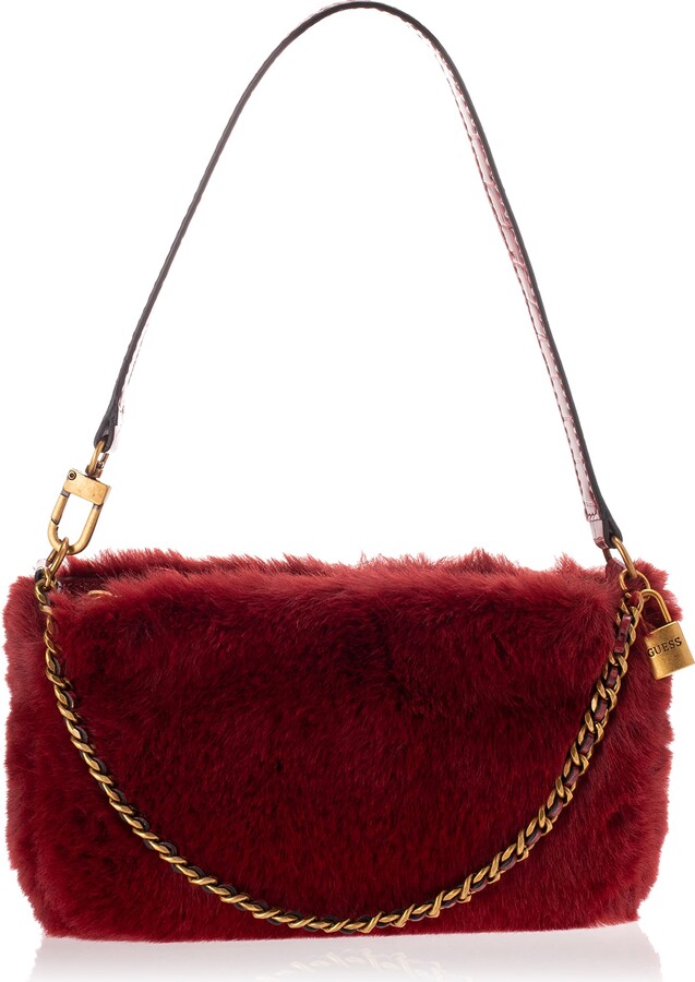 Details about   NEW GUESS Roderick Womens Handbag Wristlet Clutch Bag Wallet Red 