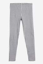 Thumbnail for your product : Topshop Gingham Ankle Leggings
