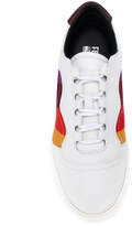 Thumbnail for your product : Ferragamo stripe detail sneakers