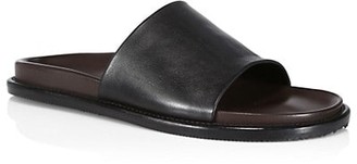 Paul Stuart Palma Leather Slide Sandals