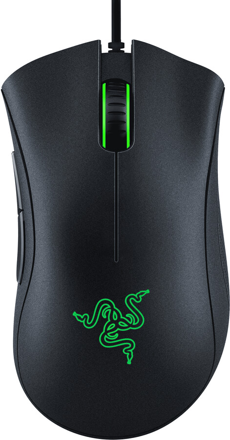 Razer DeathAdder Essential Wired Optical Gaming Mouse for PC, 5 Buttons, Black