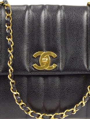 Chanel Pre Owned 1991-1994 large Classic Flap shoulder bag - ShopStyle