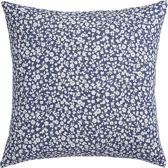 CB2 The Hill-Side halftone floral print 20" pillow with down-alternative insert