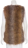 Thumbnail for your product : Halston Faux Fur Vest