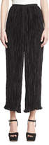 Thumbnail for your product : Crescent Pleated Flare Cropped Pants, Black