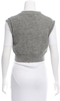 Chloé Wool Cropped Vest