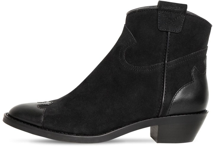 see by chloe western boots