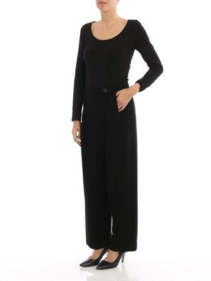 McQ Alexander Mcqueen Cady Wide And Crop Trousers