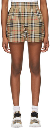 burberry shorts womens