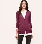 Thumbnail for your product : LOFT Merino Wool Blend Cardigan