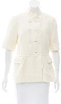 Thumbnail for your product : Vera Wang Double-Breasted Short Sleeve Jacket